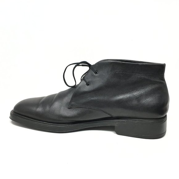 Salvatore Ferragamo Chukka Boots Size 11 2E Black main image 7